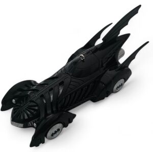Hallmark Batman Batmobile Mini Light-Up Ornament Figure 2.5” DC Comics 2015